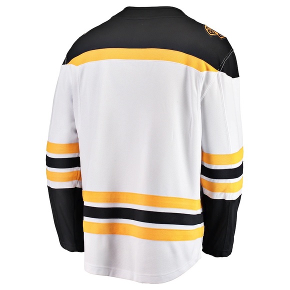 NWT White Boston Bruins Jersey - Picture 2 of 3